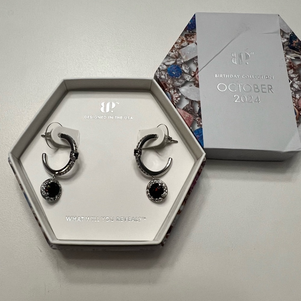 Wardrobe Complete October Bday Earrings Ring Bomb Party